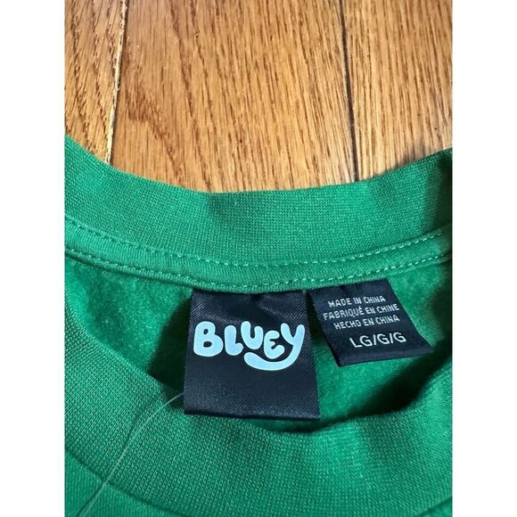 New Bluey Unisex  men's  women's Christmas Merry Everything Light Up sweatshirt - Picture 7 of 13